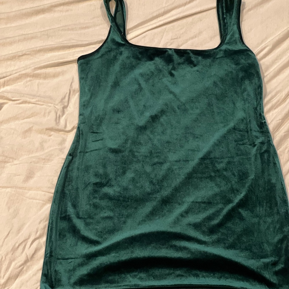 Fashion Nova Green Fitted Mini Dress